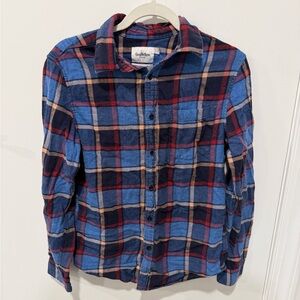 Goodfellow & Co Men's Plaid Shirt - Blue, Red, and Tan
